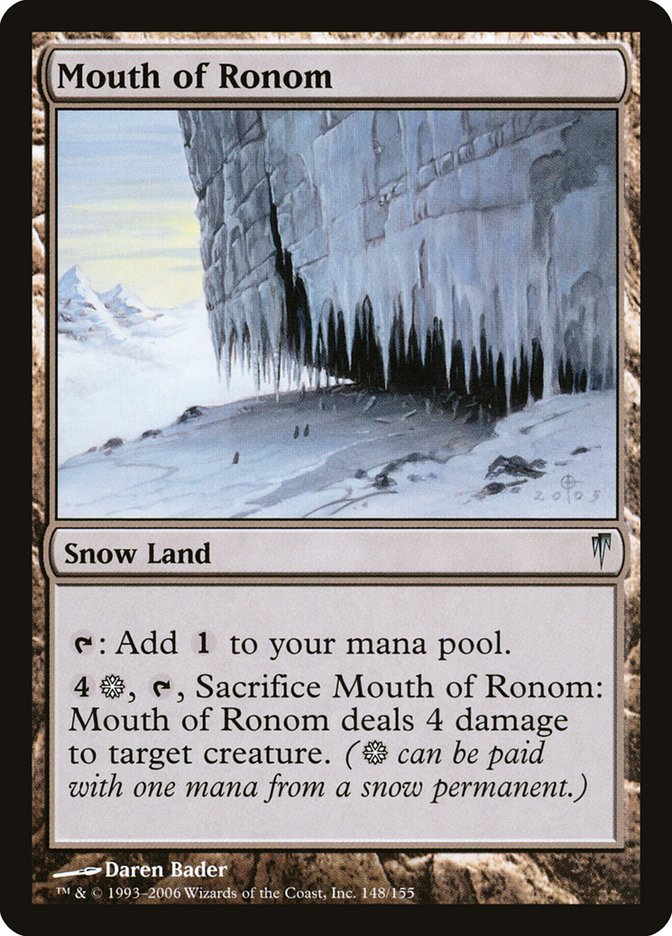 Mouth of Ronom [Coldsnap] 