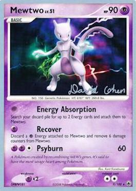 Mewtwo LV.51 (9/100) (Stallgon - David Cohen) [World Championships 2009] 