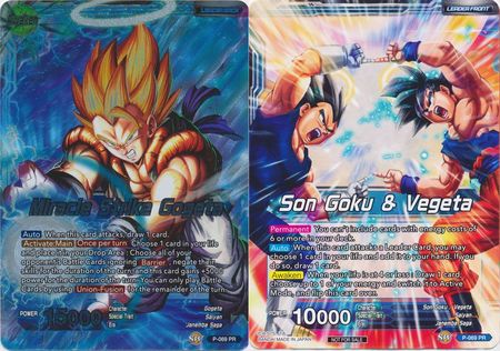 Son Goku &amp; Vegeta // Miracle Strike Gogeta (Movie Promo) (P-069) [Promotion Cards] 