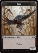 Elemental // Bird Double-Sided Token [Duskmorn: House of Horror Commander Tokens] 