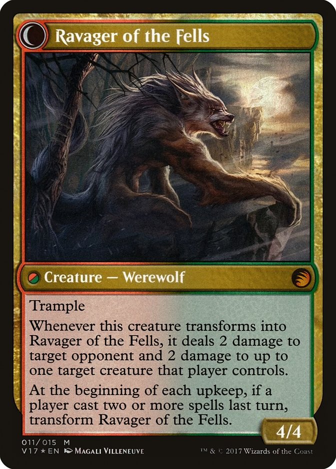 Huntmaster of the Fells // Ravager of the Fells [From the Vault: Transform] 