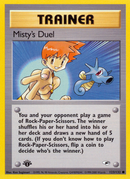 Misty's Duel (123/132) [Gym Heroes 1st Edition] 