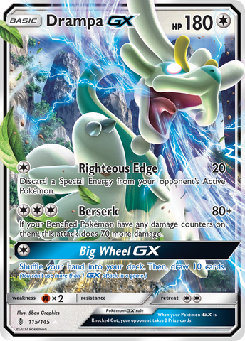 Drampa GX (115/145) [Sun &amp; Moon: Guardians Rising] 