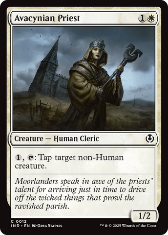 Avacynian Priest [Innistrad Remastered] 