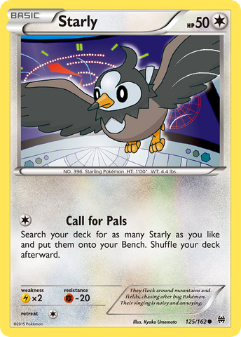 Starly (125/162) [XY: BREAKthrough] 