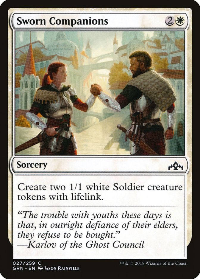 Sworn Companions [Guilds of Ravnica] 