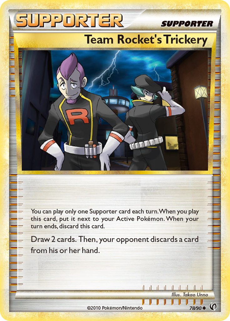Team Rocket's Trickery (78/90) [HeartGold &amp; SoulSilver: Undaunted] 
