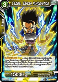 Cabba, Saiyan Invigoration (Divine Multiverse Draft Tournament) (DB2-099) [Tournament Promotion Cards] 
