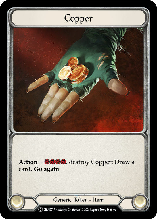 Copper [CRU197-RF] (Crucible of War) 1st Edition Rainbow Foil 