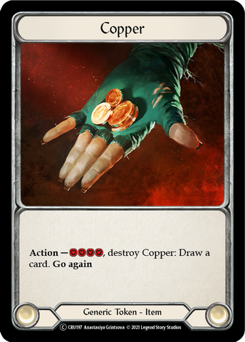 Copper [CRU197-RF] (Crucible of War) 1st Edition Rainbow Foil 