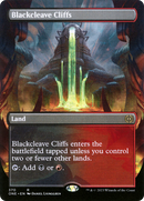 Blackcleave Cliffs (Borderless Alternate Art) [Phyrexia: All Will Be One] 