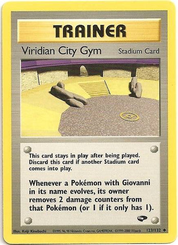 Viridian City Gym (123/132) [Gym Challenge Unlimited] 