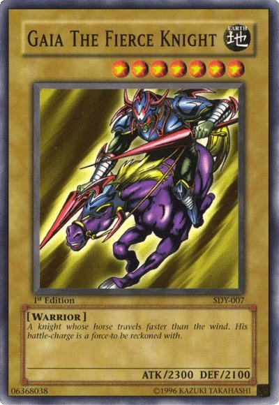 Gaia The Fierce Knight [SDY-007] Common 