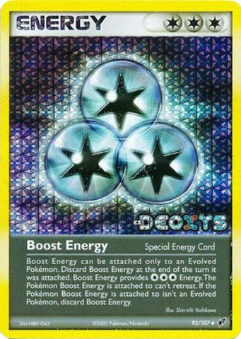 Boost Energy (93/107) (Stamped) [EX: Deoxys] 