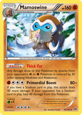 Mamoswine (82/162) [XY: BREAKthrough] 
