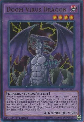 Doom Virus Dragon [DRL3-EN057] Ultra Rare 