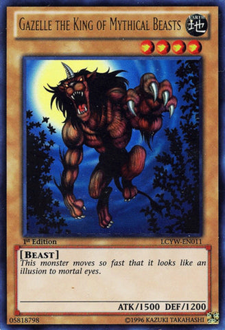 Gazelle the King of Mythical Beasts [LCYW-EN011] Ultra Rare 
