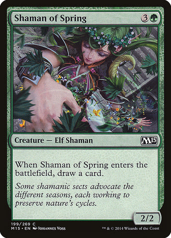 Shaman of Spring [Magic 2015] 