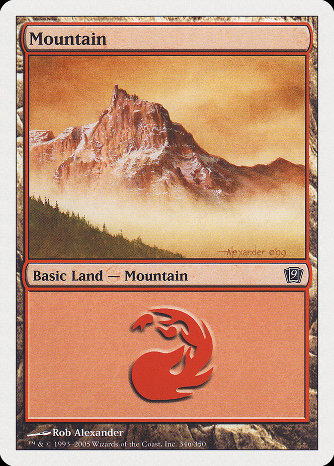 Mountain (346) [Ninth Edition] 