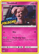 Snubbull Detective (SM200) (Pikachu Stamped) [Sun &amp; Moon: Black Star Promos] 