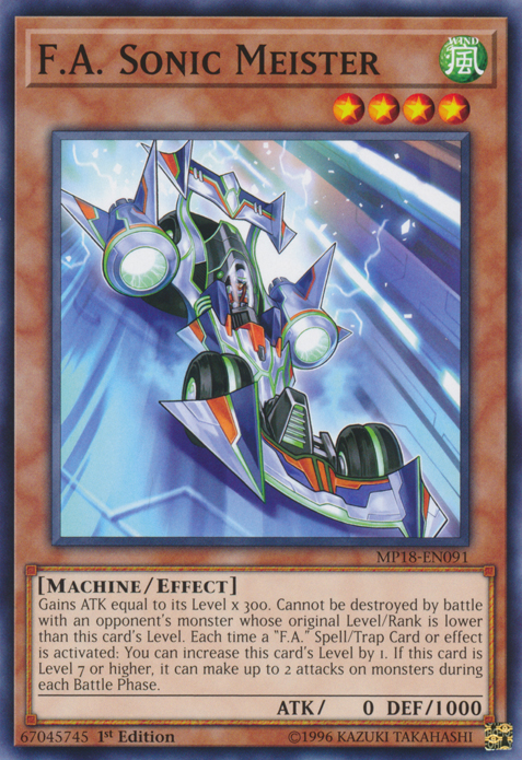 FA Sonic Meister [MP18-EN091] Common 