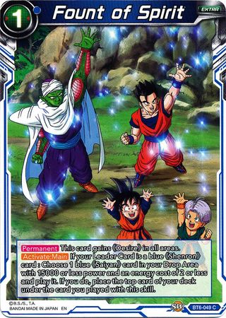 Fount of Spirit (BT6-049) [Destroyer Kings] 