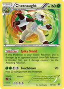 Chesnaught (14/146) (Cosmos Holo) (Blister Exclusive) [XY: Base Set] 