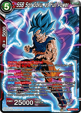 SSB Son Goku, at Full Power (Rare) (BT13-017) [Supreme Rivalry] 