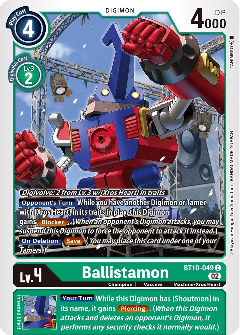 Ballistamon [BT10-049] [Xros Encounter]