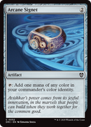 Arcane Signet (0052) [Aetherdrift Commander] 