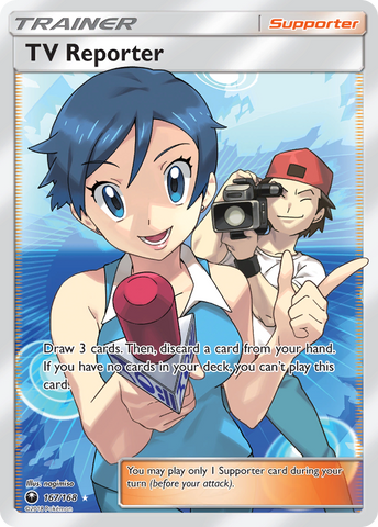 TV Reporter (167/168) [Sun &amp; Moon: Celestial Storm] 