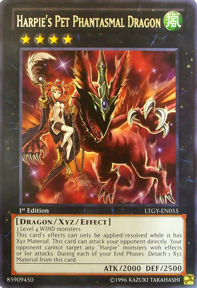 Harpie's Pet Phantasmal Dragon [LTGY-EN055] Rare 