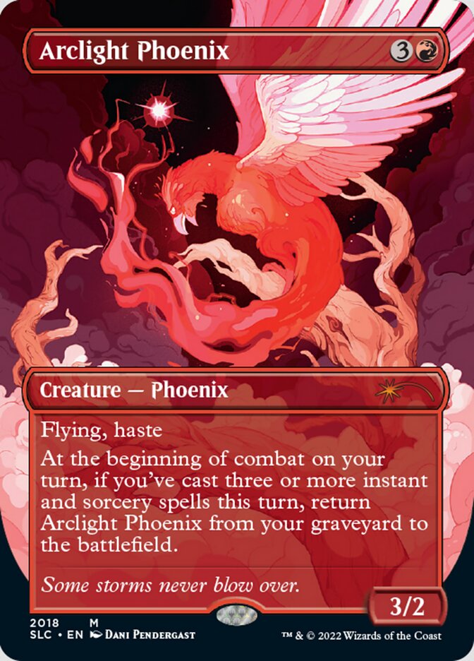 Arclight Phoenix (Borderless) [Secret Lair 30th Anniversary Countdown Kit] 