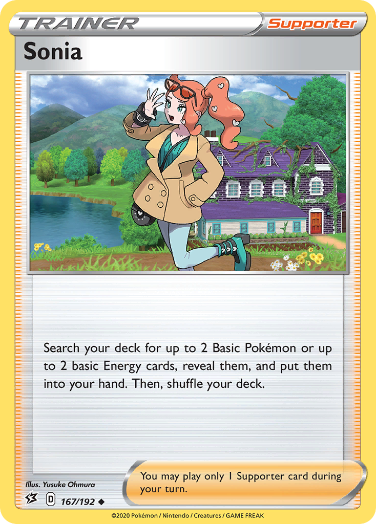 Sonia (167/192) [Sword &amp; Shield: Rebel Clash] 