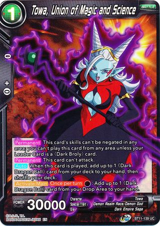 Towa, Union of Magic and Science (BT11-139) [Vermilion Bloodline 2nd Edition] 