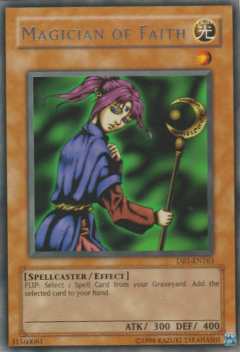 Magician of Faith [DB1-EN163] Rare 