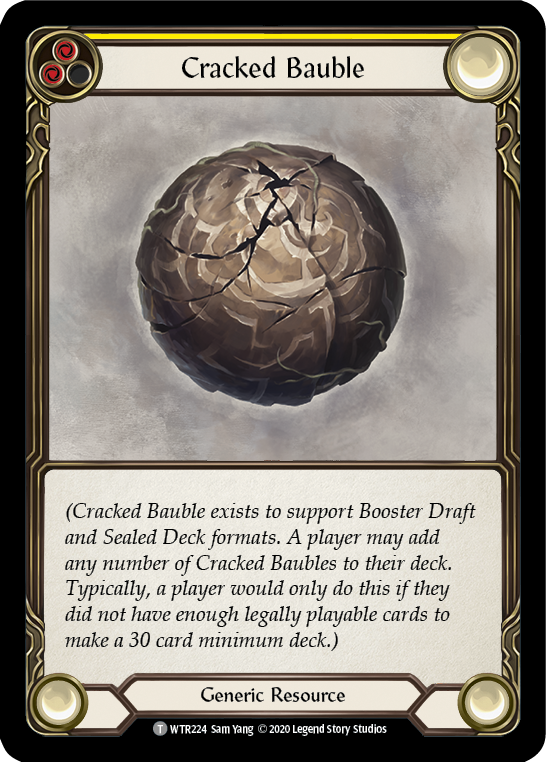 Cracked Bauble [U-WTR224] (Welcome to Rathe Unlimited) Unlimited Normal 