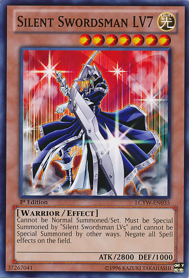 Silent Swordsman LV7 [LCYW-EN035] Common 