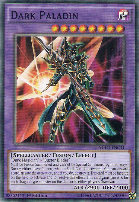 Dark Paladin [YGLD-ENC41] Common 