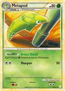 Metapod (46/123) [HeartGold &amp; SoulSilver: Base Set] 