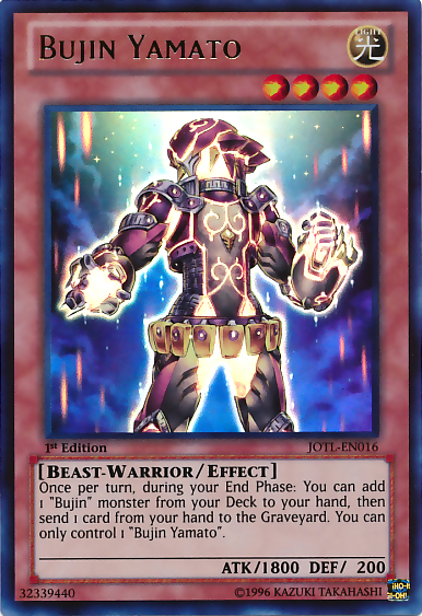 Bujin Yamato [JOTL-EN016] Ultra Rare 