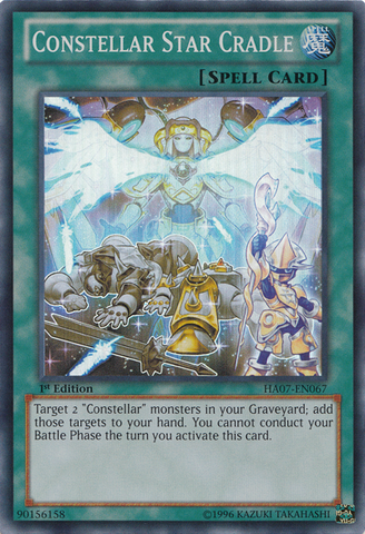 Constellar Star Cradle [HA07-EN067] Super Rare 