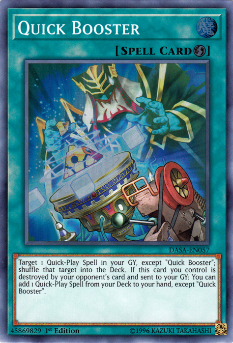 Quick Booster [DASA-EN057] Super Rare 