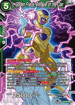 Golden Frieza, Pinnacle of the Clan (Rare) (BT13-076) [Supreme Rivalry] 