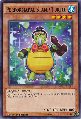Performapal Stamp Turtle [MP15-EN195] Common 