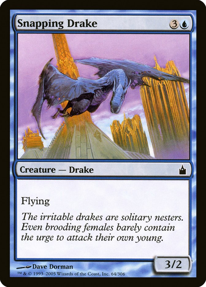 Snapping Drake [Ravnica: City of Guilds] 