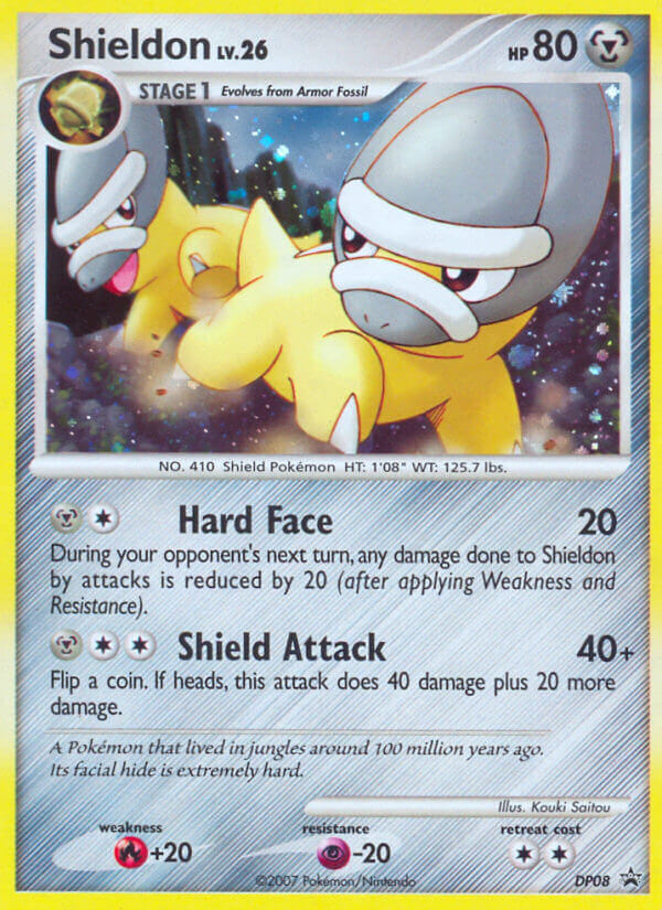 Shieldon (DP08) [Diamond &amp; Pearl: Black Star Promos] 