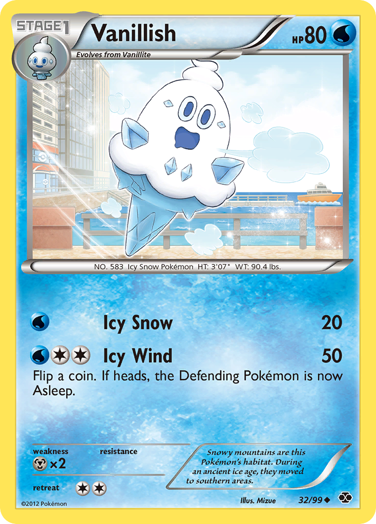 Vanillish (32/99) [Black &amp; White: Next Destinies] 