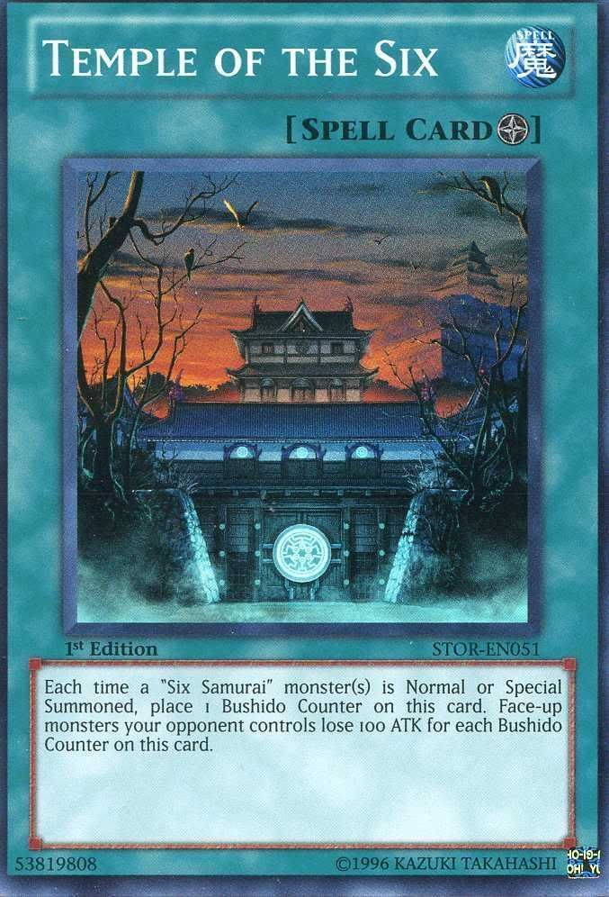 Temple of the Six [STOR-EN051] Super Rare 