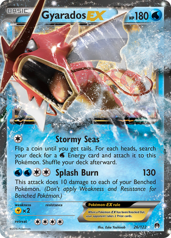 Gyarados EX (26/122) [XY: BREAKpoint] 